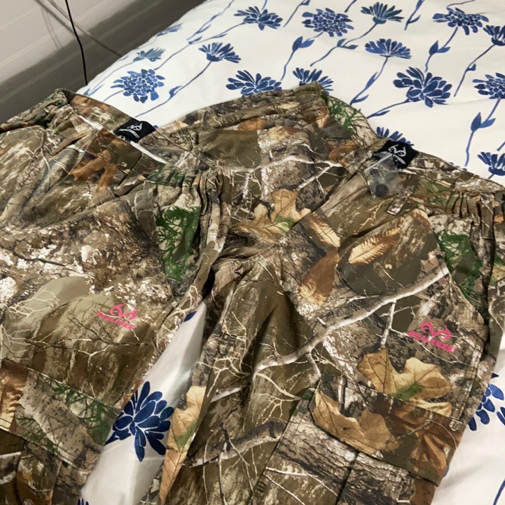 Both pairs of pants are sold